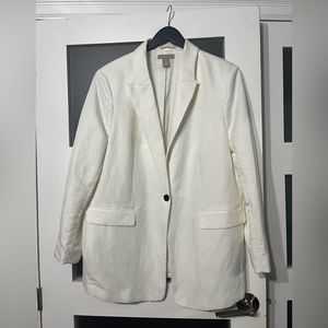 White H&M Blazer